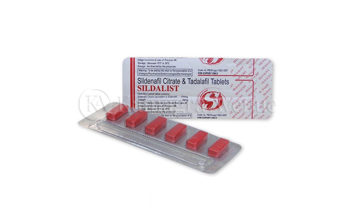 Sildalist 18x120mg  (3 packs)