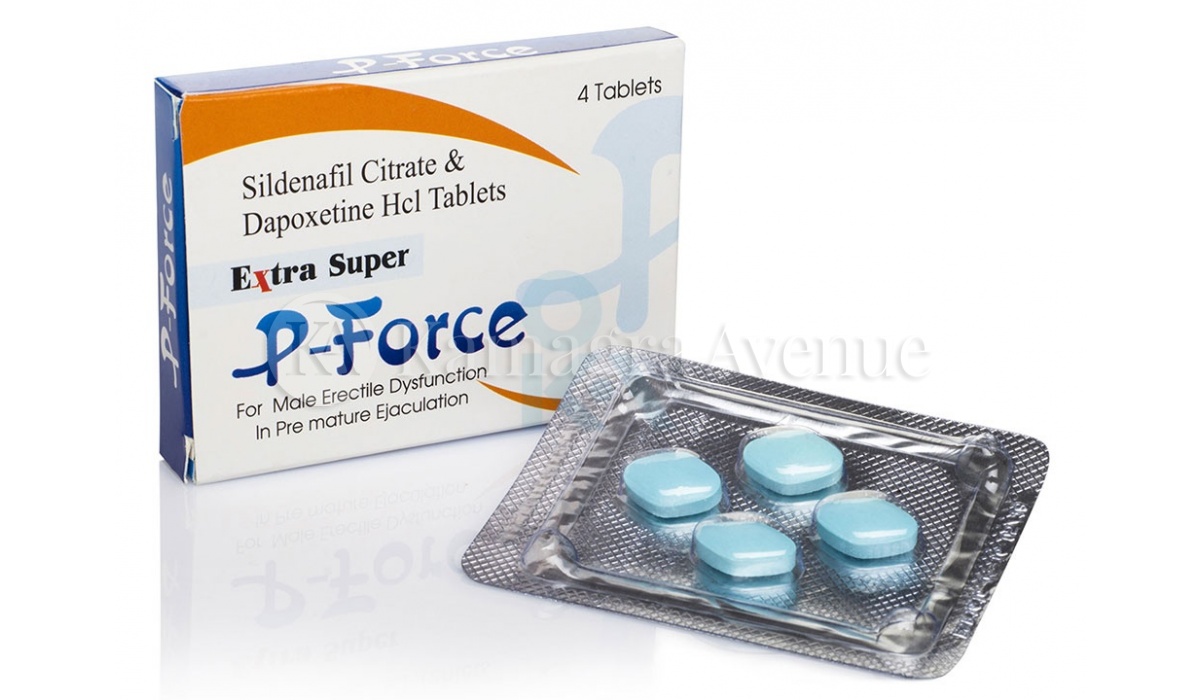 Extra Super P-Force 12x200mg - (3 packs) Sildenafil + Dapoxetine